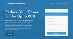 Desktop Screenshot of nationalsolarnetwork.com